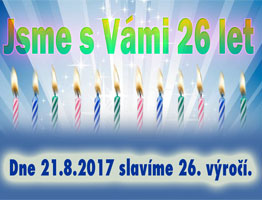 Výročí 26 let